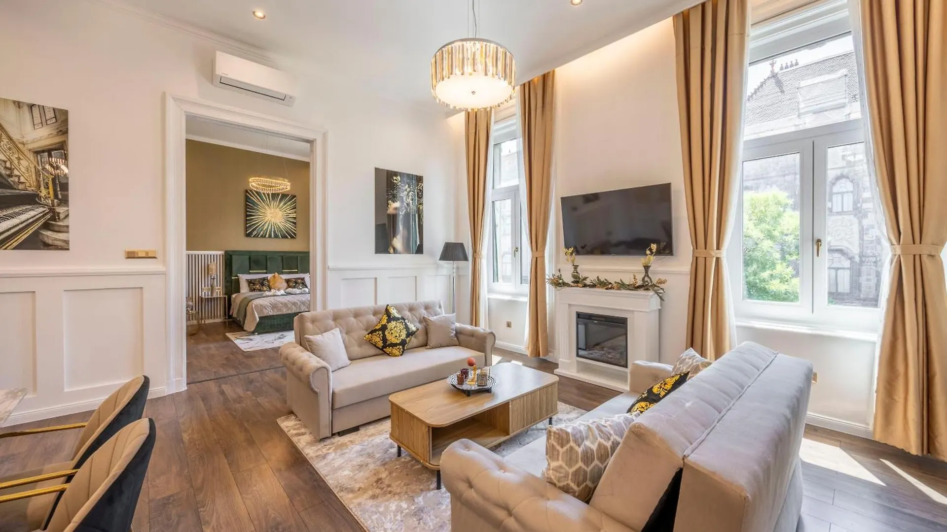 Apartment High-End Luxurious Quentin Residence In The Heart Of Budapest